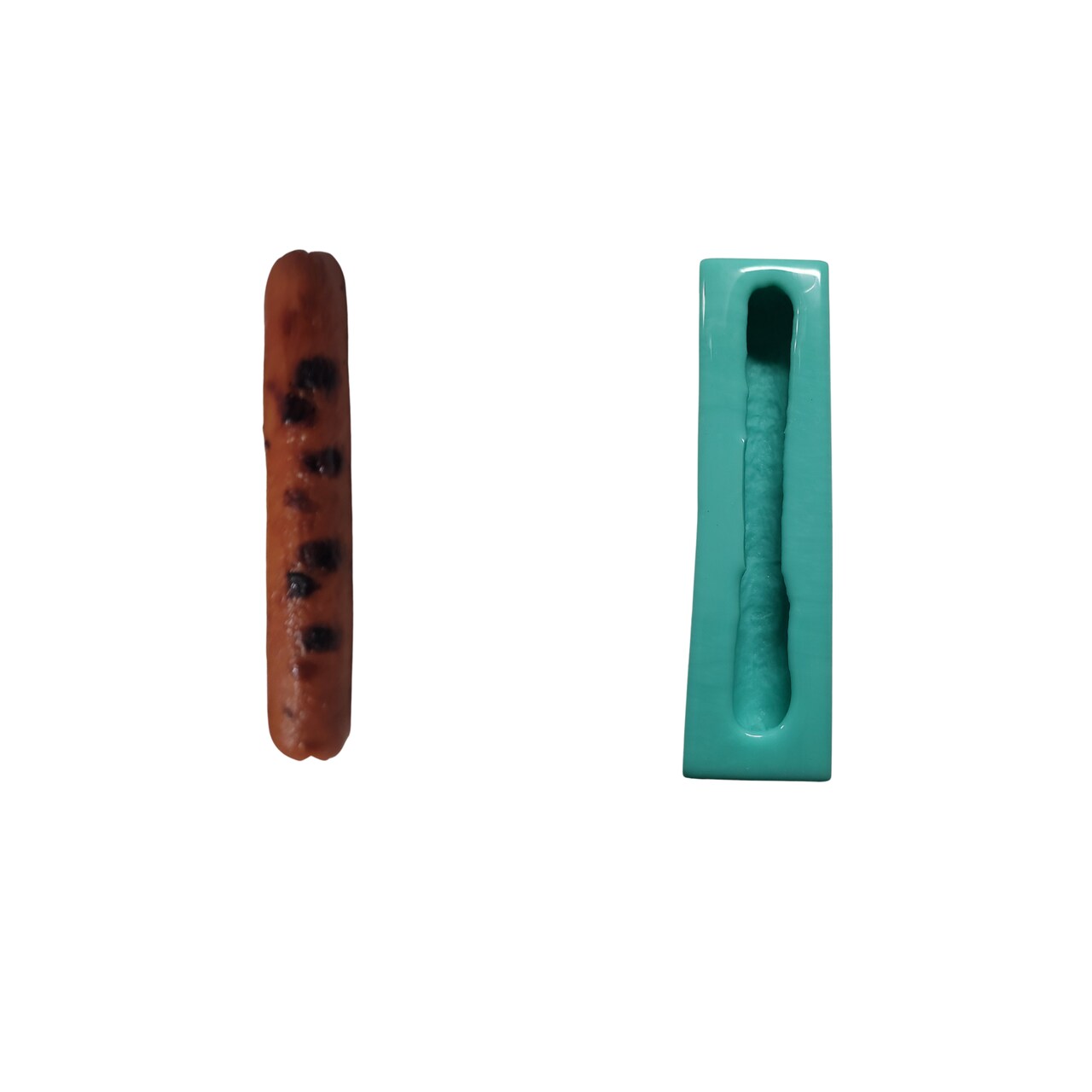 Grilled Hot Dog Silicone Mold | Realistic Food Shape For Soap Embeds | Candle Embeds | Wax Melts Silicone Mold| Not Food Grade